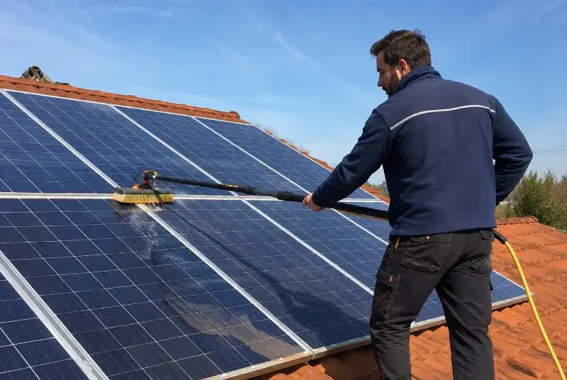 Nettoyage et entretien de panneaux solaires à Campagne-sur-Aude